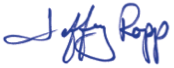 Jeff Ropp Signature